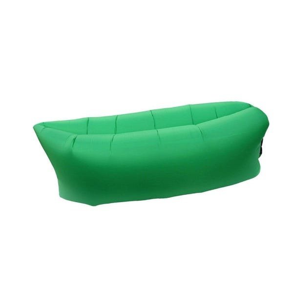 Saco de Dormir Sofá Inflavel Puff Portátil Colchonete Preguiçoso Camping Praia Trilha Ar Passeios - 6
