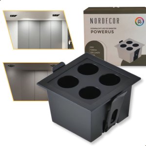 Spot Embutir Downlight Powerus 8w 3000k Irc90 35° Nordecor