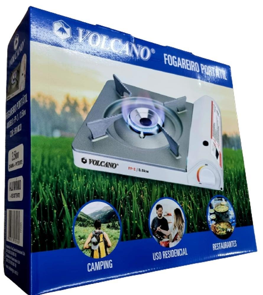 Fogareiro Fogão Portátil Camping Pesca Laser Viagem Premium - 4