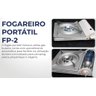 Fogareiro Fogão Portátil Camping Pesca Laser Viagem Premium - 3