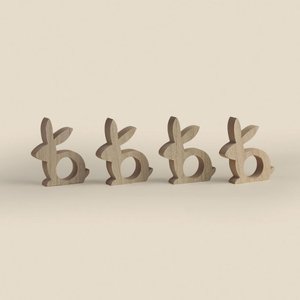 Argola para Guardanapo Easter - A\casa