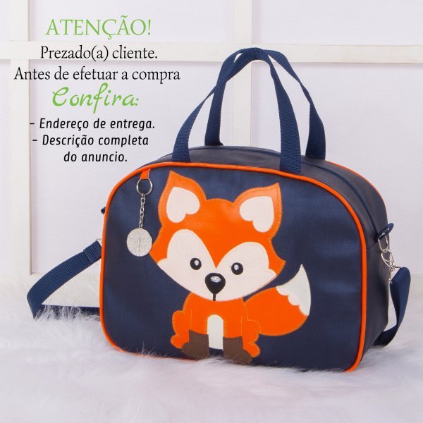 Bolsa Para Bebê Saída Maternidade Grande Estampada Coleções - 2