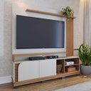 Ver imagem 1 de Home Theater 2 Portas para Tv's até 75" Jurerê - Off White Matte / Freijó