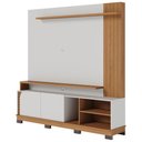 Ver imagem 7 de Home Theater 2 Portas para Tv's até 75" Jurerê - Off White Matte / Freijó