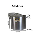 Ver imagem 2 de Caldeirão Industrial Alumínio 29 Litros N 36