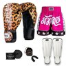 Kit Boxe Muay Thai Fheras Top Onça (03000802) - 1