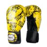 Kit Boxe Muay Thai Fheras Top Grafite Amarelo (03001523) - 8