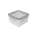 Ver imagem 7 de Conjunto de Potes Organizadores de Geladeira Click Retangular 6 Peças Transparente ou