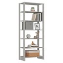 Ver imagem 4 de Estante Multiuso 6 Prateleiras Ey103 200x80 Cm Branco Novam