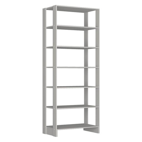 Estante Multiuso 6 Prateleiras Ey103 200x80 Cm Branco Novam