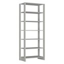 Ver imagem 1 de Estante Multiuso 6 Prateleiras Ey103 200x80 Cm Branco Novam