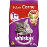 Ração Whiskas Carne para Gatos Adultos - 2