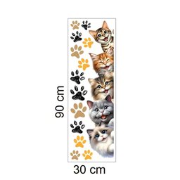 Adesivo de Parede Gatinhos Mod07 - 2