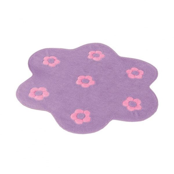 Tapete para Quarto Infantil Jardim Premium 0,70Mx0,70M Guga Tapetes - 1
