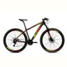 Bicicleta Alumínio Aro 29 Ksw 24 Velocidades Freio a Disco Preto_Amarelo e Vermelho 19 KRW16 - 1