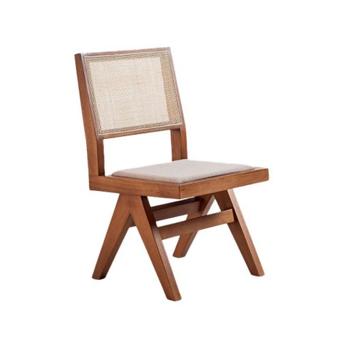 Cadeira Pierre: Elegância Natural em Madeira para Jantar Sofisticado Tolle Móveis Rr101