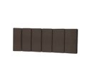 Ver imagem 1 de Cabeceira de Cama Casal Dubai 160cm - Marrom