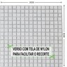 Pastilhas de Vidro Verde Jade Mescla Metalizado Brilhante Kit 11 Unidades 30x30cm - 6