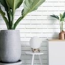 Ver imagem 3 de Papel de Parede Adesivo Tijolo Tijolinho Branco Gelo 10m