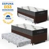 Cama Box com Colchão de Espuma D33 Ortobom Airtech 100 + Auxiliar de Espuma Unique Solteiro 88cm - 3