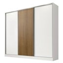 Ver imagem 4 de Guarda Roupa Casal 100% Mdf Madesa Royale 3 Portas de Correr