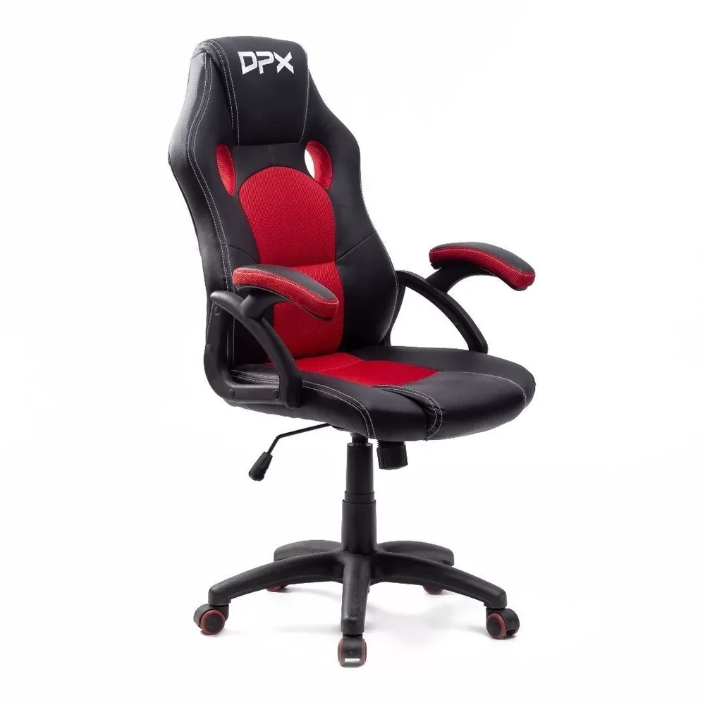 Cadeira Gamer Vermelha Giratoria Gt5 - Dpx - 2