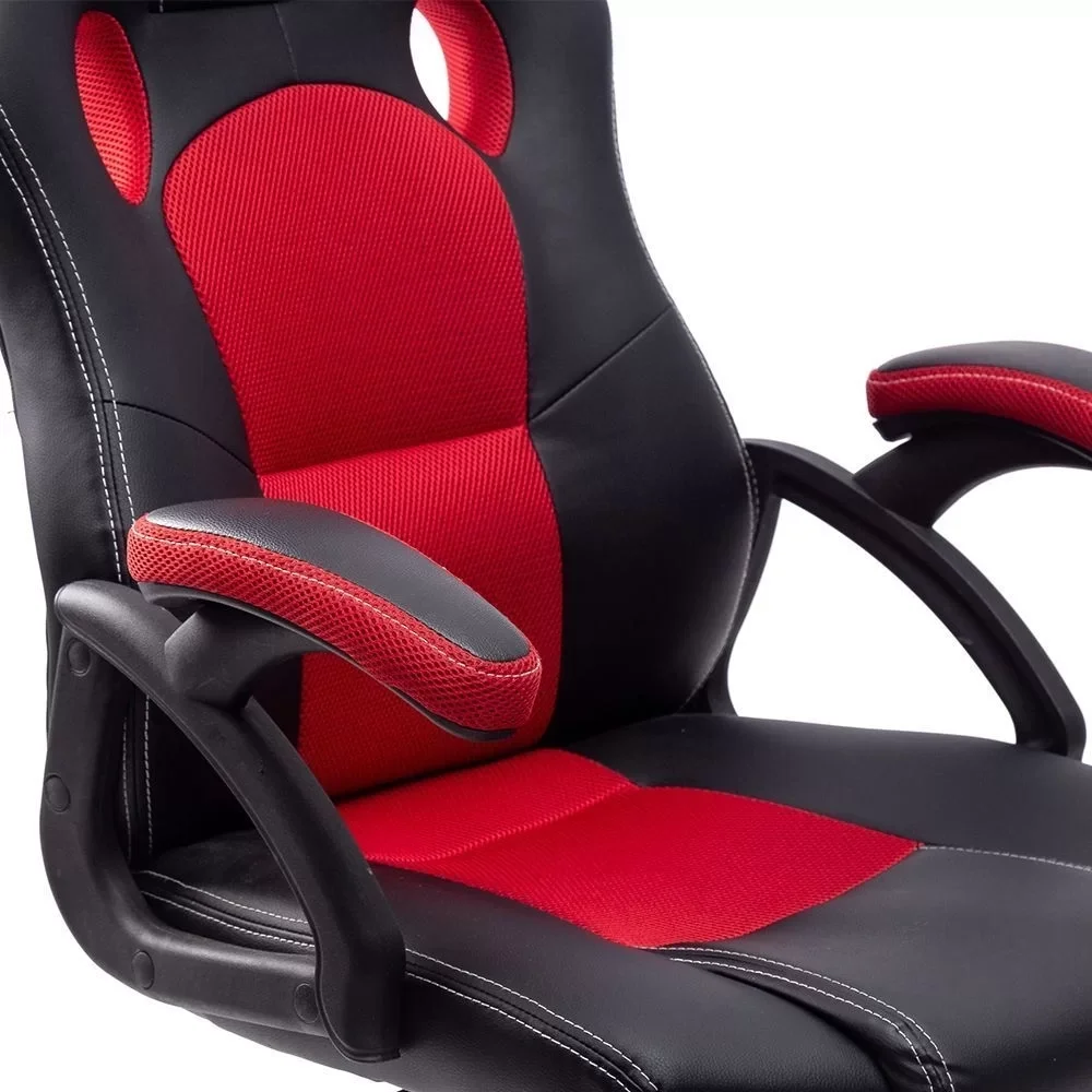 Cadeira Gamer Vermelha Giratoria Gt5 - Dpx - 4