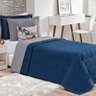 Kit Cobre Leito Solteiro Skate Quarto Meninos Percal 150 Fios 4 Peças - Azul - 1