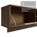 Ver mais imagens de Rack Suspenso para Tv até 80 Polegadas 218 Cm 2 Portas Rustic/crema Agata Madesa
