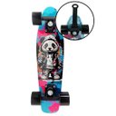 Ver imagem 2 de Skate Mini Cruiser Estampa Both Sides Panda Dm Toys