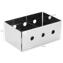 Ver imagem 4 de Kit 12 Suportes para Sachês Aço Inox Porta Molhos Chá Açúcar Brinox Restaurante Lanchonete