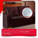 Ver imagem 7 de Conjunto de Sofás de 02 e 03 Lugares Unique - Tudo de Móveis Cinza