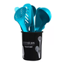Tupperware Porta Talher Utensílios Redondo Cozinha Preto Tupperware Porta Talher Utensílios Redondo  - 2