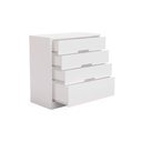 Ver imagem 7 de Quarto Completo Juvenil Guarda Roupa 2 Ptas CB2N571 + Cômoda S824 Branco Kappesberg