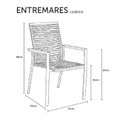 Ver imagem 3 de Cadeira para Jardim Entremares Bege/Amêndoa