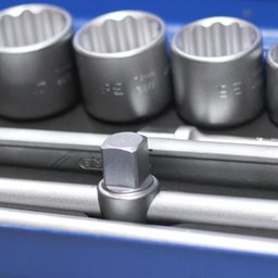 Jogo de Soquetes Estriados e Acessórios com 14 Peças 22 - 50 Mm Encaixe 3/4" - Gedore 017201 - 3