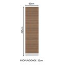 Ver imagem 3 de Paneleiro Madesa Stella 60 cm 3 Portas Branco/Rustic