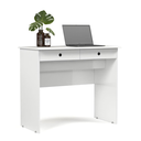 Ver imagem 5 de Escrivaninha Mesa Notebook Computador Home Office Escritório 2 Gavetas Compacta