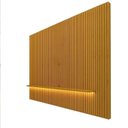 Ver imagem 2 de Painel para Tv até 90 Polegadas Ripado com Led 280cm 100% Mdf Nobre