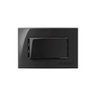 Mini Espelho Interruptor Simples Margirius Para Móveis Mesas - Preto - 1