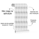 Ver imagem 3 de Papel de Parede Aspecto 3d Geométrico Banheiro Resistente a Água