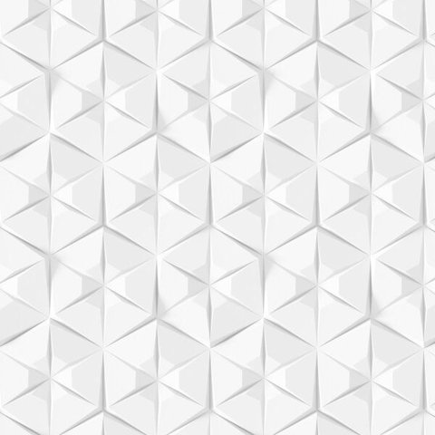 Papel de Parede Aspecto 3d Geométrico Sala Envio Rápido