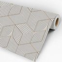 Ver imagem 7 de Papel de Parede Aspecto 3d Geométrico Sala Auto-adesivo
