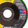 Disco Flap 4.1/2 Pol Grão 40 Standard com 10 Unidades Norton - 6