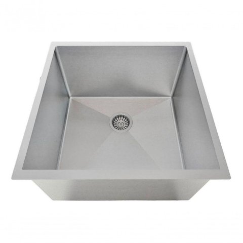 Cuba 40x40 Inox Moderna Novidade Area C/ Válvula e Cozinha