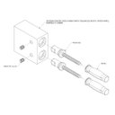 Ver imagem 2 de Porta Toalhas Para Rosto Master Cromado Dupla Fixação