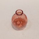 Ver imagem 6 de Vaso Garrafa Decorativo de Vidro Rosa 9x7x7cm Enfeite Sala Mesa Estante Aparador