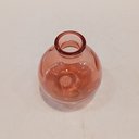Ver imagem 7 de Vaso Garrafa Decorativo de Vidro Rosa 9x7x7cm Enfeite Sala Mesa Estante Aparador