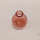 Ver mais imagens de Vaso Garrafa Decorativo de Vidro Rosa 9x7x7cm Enfeite Sala Mesa Estante Aparador