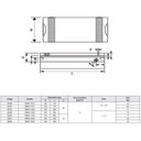 Ver imagem 2 de Mesa Magnética Permanente Modelo Pmr41-1015 - Força Magnética 12 Kgf